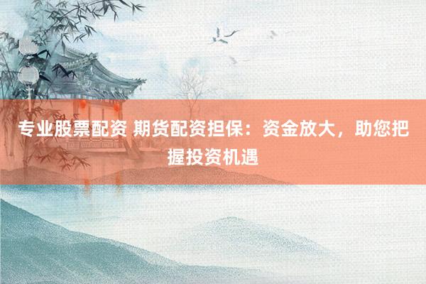 专业股票配资 期货配资担保：资金放大，助您把握投资机遇
