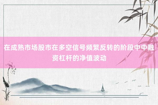 在成熟市场股市在多空信号频繁反转的阶段中中融资杠杆的净值波动